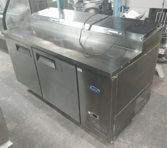 Atosa 60 in refrigerated Pizza Prep Table -MPF8202GR