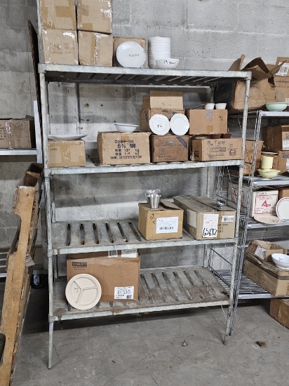 48" Four Tier Rack Unit (no contents)