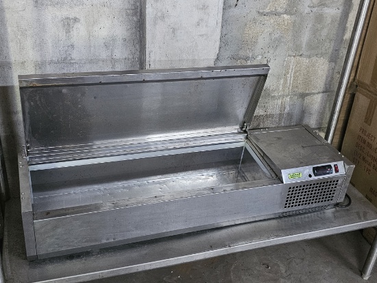 Turbo Air CTST-1200-N S/S Refrigerated Countertop Salad Prep Unit