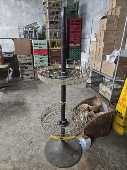 Store Display Baskets Stand