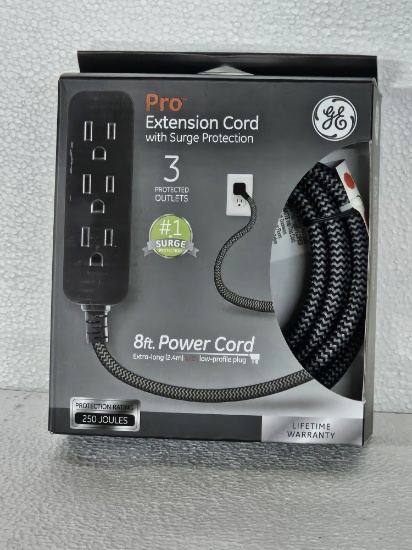 BRAND NEW GE Pro Extension Cord with Surge Protection