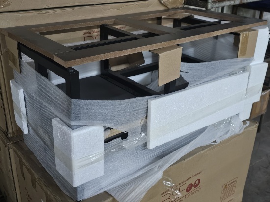 BRAND NEW BSF Wood and Metal Luggage Rack - New, In Box