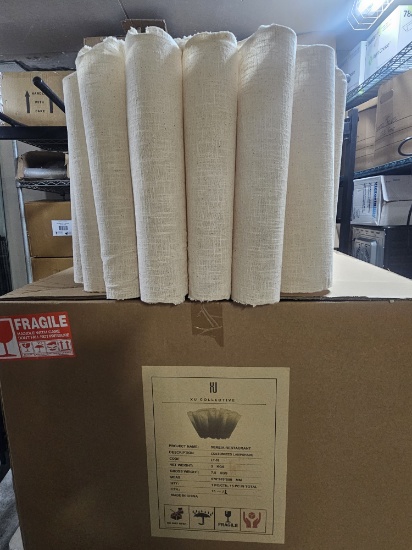 Brand New, In Box, Custom Fabric Lamp Shades
