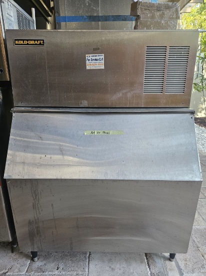 Kold-Draft GB561AC Air Cooled 500Lbs with 500Lbs Bin Ice Maker