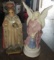 Angel Music Box and King Statues