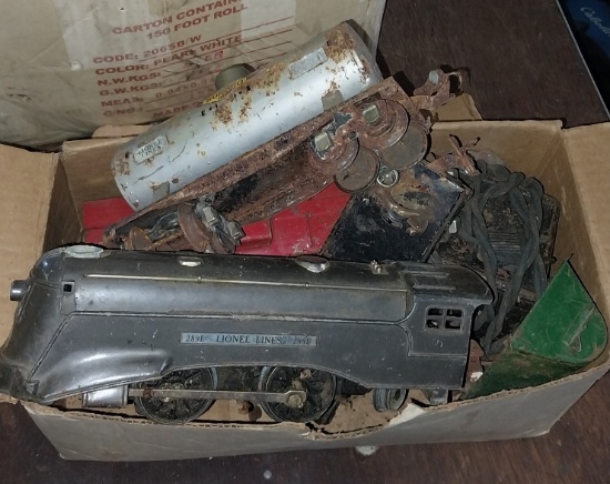 Vintage Lionel train Set - 289e - some Rust