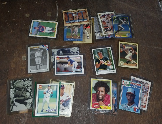 Various cards - baseball and football cards