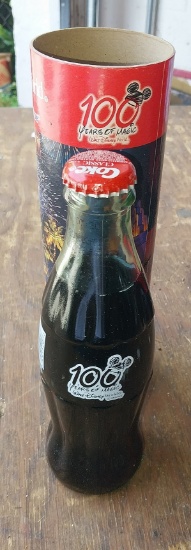 100 Years of Disney Coke Collectible Bottle
