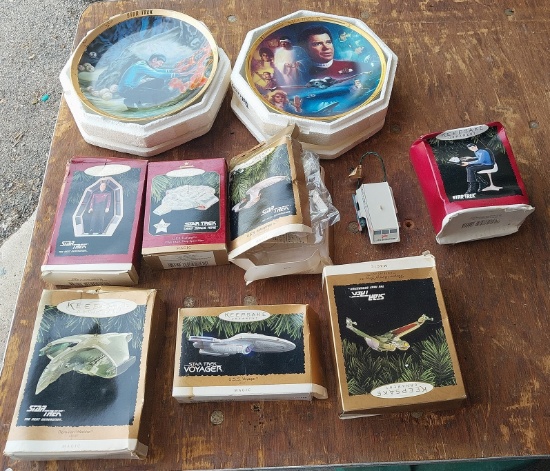 Star Trek Collector's Plates and Ornaments - limited edition