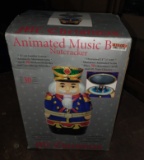 Anitmated Music Box Nutcracker - Mr. Christmas - New in the box
