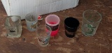 Shot glass collection - min 35 glasses
