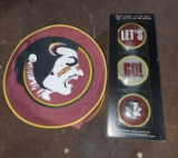 New Florida State flashing let go light and portable dinnerware set