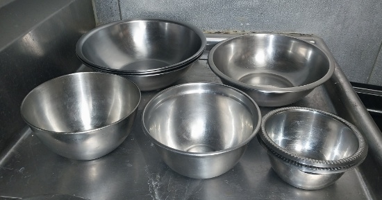 Metal Mixing Bowls - Various sizes