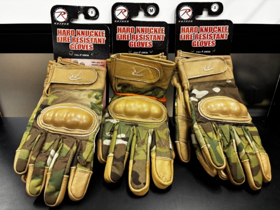 Assorted Sized Hard Knuckle Gloves