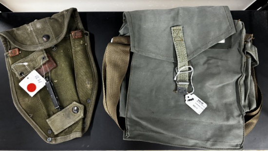 Vietnam Shovel Cover & Polish Gas Mask Bag