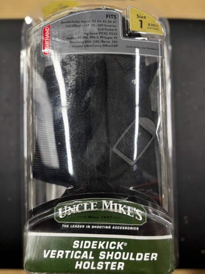 Uncle Mike's Sidekick Verticle Shoulder Holster