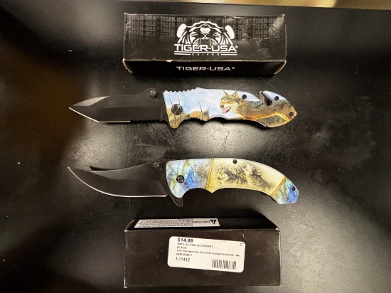 4.75" SS Drop Point Folding Knife