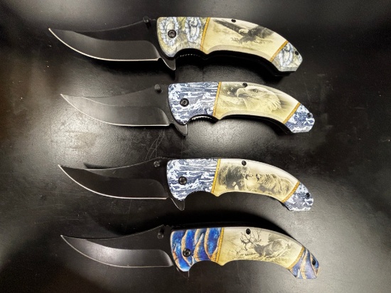 4.75" SS Drop Point Folding Knife
