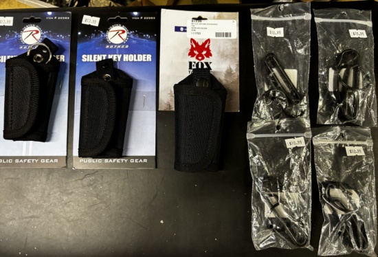 Rothco Silent Key Holder & Belt Acces. Clips