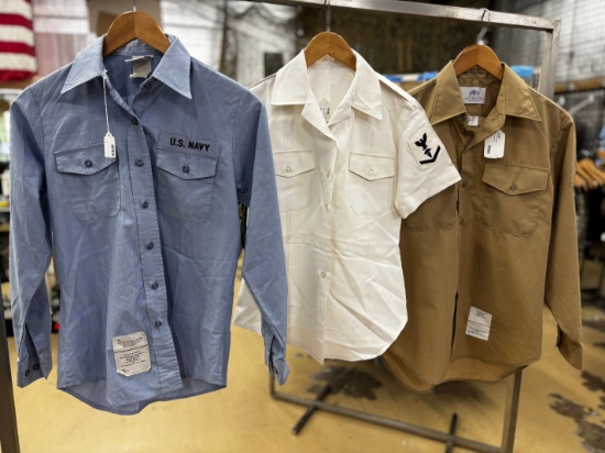 Assorted Navy Dress Shirts