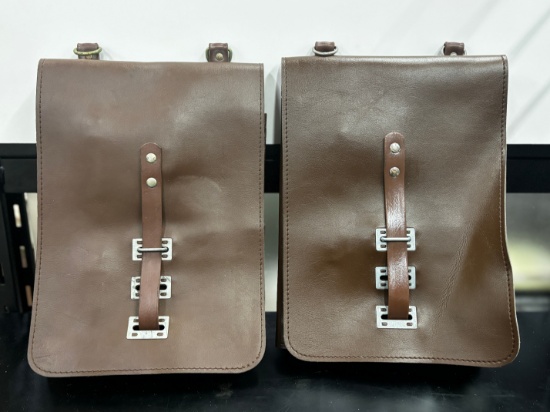 Vintage German Map Case w. Shoulder Strap