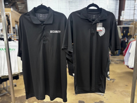 Security Polo Shirts - XL-2XL