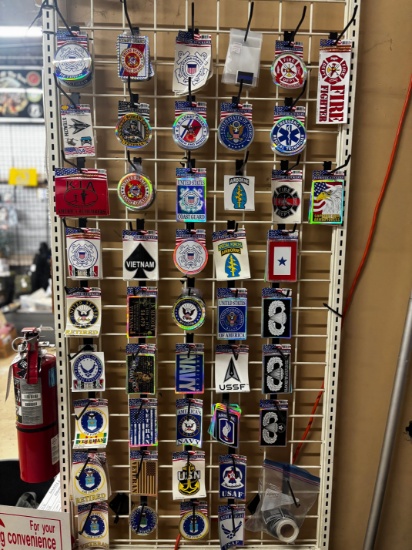 Shelf Lot Assorted Military Branch Stickers