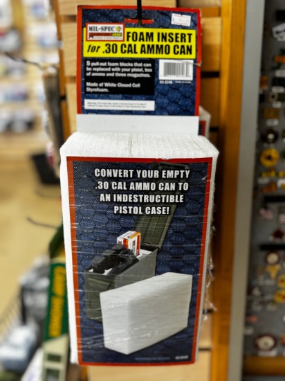 Foam Insert for .30 Cal Ammo Can