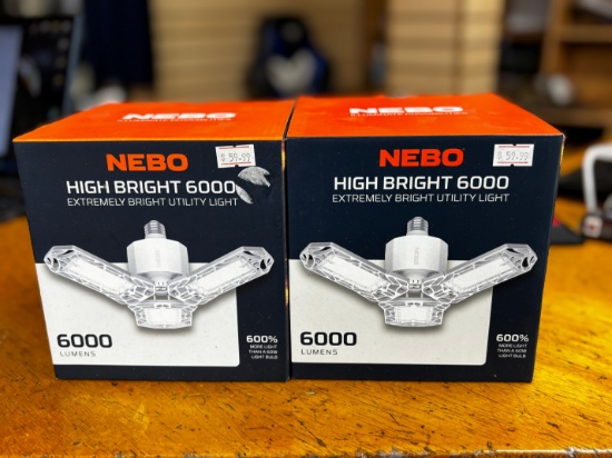 Nebo High Bright 6000 Lumens Utility Light