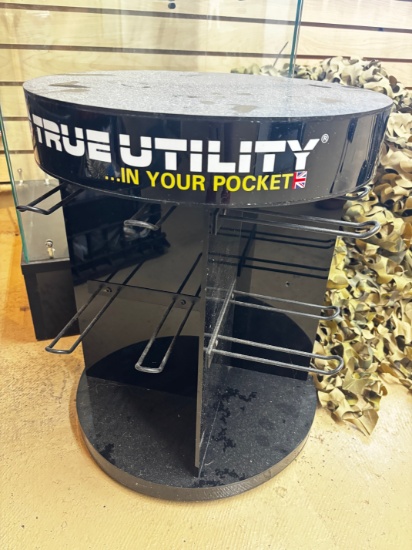 True Utility Display Spinning Rack