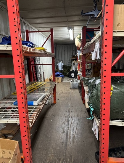 4 Section Pallet Racking / Industrial Storage Racks