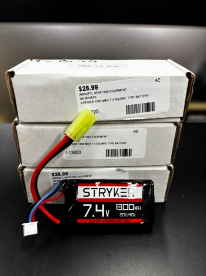Stryker T-Brick 1300 MAH Airsoft Battery