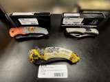 Assorted Design Folding Knives