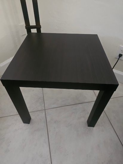 26" x 26" Wood Side Table