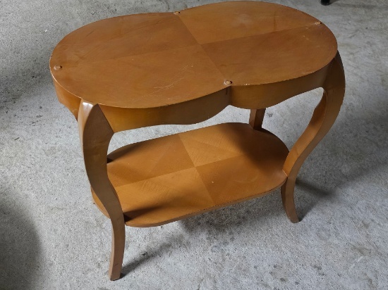 26" Wood Side Table