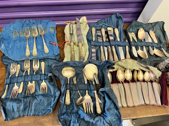 Sterling Silver By S Kirk and Son, Includes Carving Utensils and Serving Pieces