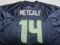 DK Metcalf of the Seattle Seahawks signed autographed football jersey PAAS COA 537