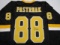 David Pastrnak of the Boston Bruins signed autographed hockey jersey PAAS COA 580