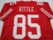 George Kittle of the San Francisco 49ers signed autographed football jersey PAAS COA 033