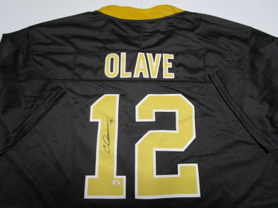 Chris Olave of the New Orleans Saints signed autographed football jersey PAAS COA 483