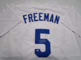 Freddie Freeman of the LA Dodgers signed autographed baseball jersey PAAS COA 088