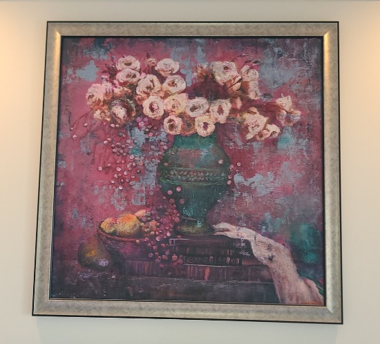 Vase - Signed original artwork by Claudette - 43 x 42 in