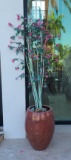 28 in Ceramic Pot with Plant