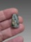 Pre-Columbian Jade Carved Blue Stone