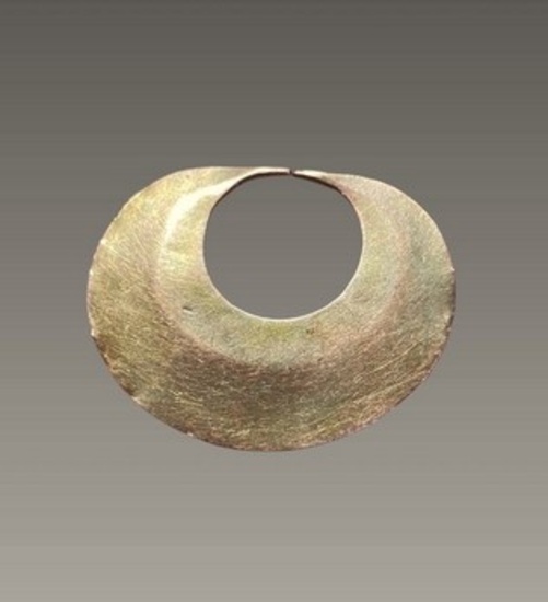 Pre-Columbian Tairona Gold Nose Ring