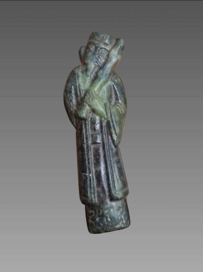 Ancient Jade Scholar Amulet