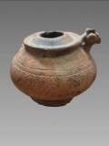 Pre-Columbian Avian Ceramic Globular Pot