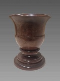 Costa Rican Hardwood Pedestal Urn