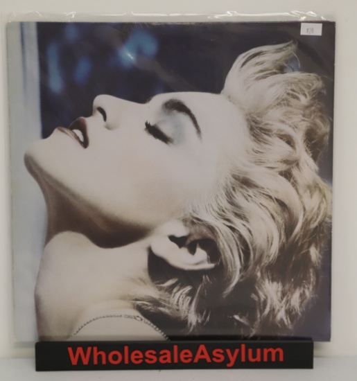 Madonna "True Blue" LP Sire Records 1985 VG+ to EX