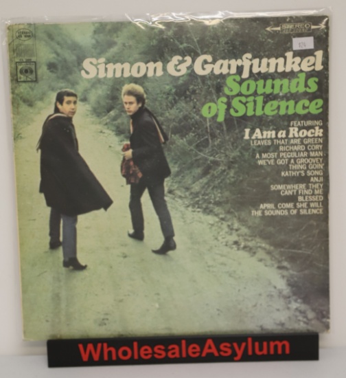 Simon & Garfunkel "Sounds of Silence" LP Columbia 1966 VG+ to EX